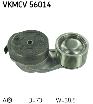 SKF VKMCV 56014 Rullo tenditore, Cinghia Poly-V